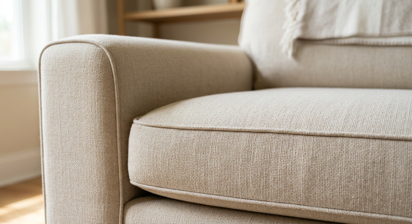 3-SEATER FABRIC SOFA 케어 후